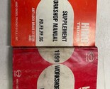 1999 Hino Truck Fd Fe Ff Sg Workshop Service Repair Shop Manual Set W 98... - $201.93