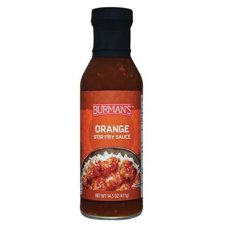Burman&#39;s Orange Sauce , 14.5 oz Case Of 4 Included - $12.00