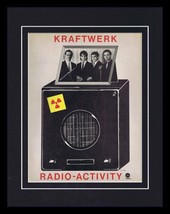 1976 Kraftwerk Radio-Activity Framed 11x14 ORIGINAL Vintage Advertisement  - £35.52 GBP