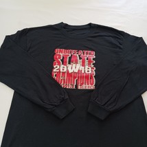 Undefeated State 2018 Champions Whitwell Tigers Men's Graphic Black T-Shirt Sz M image 6