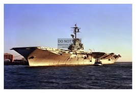 Uss Lexington (CV-16) Aircraft Carrier Docked At Naval Station 4X6 Photo - £6.26 GBP