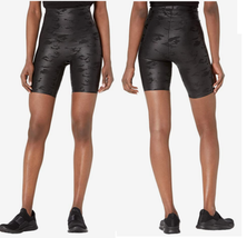 HUE Womens Bike Shorts Sleek Effects High Rise Black Size Small $48 - NWOT - £7.05 GBP