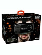 Virtual Reality Headset ReTrak Utopia 360 Smartphone VR Android Apple - £14.91 GBP