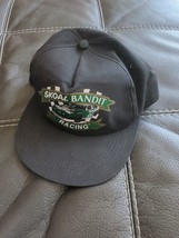 Vintage K Products Skoal Bandit Racing Patch Black Snapback Hat Made in USA - £30.36 GBP