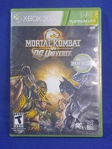 Mortal Kombat vs. DC Universe (Platinum Hits) Xbox 360 CIB - £12.42 GBP