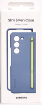 Samsung - Galaxy Z Fold5 Slim S Pen Case - Icy Blue OPEN BOX - $35.79