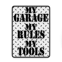 Funny Sign | My Garage My Rules My Tools - £7.83 GBP