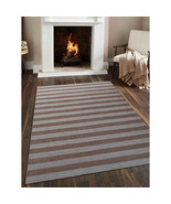 Glitzy Rugs 8 x 10 ft. Hand Woven Flat Weave Kilim Wool Contemporary Rec... - $286.81