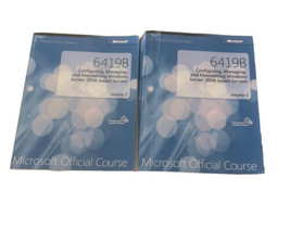 Microsoft Official Course 6419B IT Professional Windows Server 2008 - £23.69 GBP