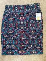 LuLaRoe Cassie Pencil Skirt Womens Sz 3XL geometric Paisley Floral Geo Print NWT - £9.04 GBP