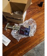 Kwikset 663 Deadbolt Lock, Polished Chrome One-Sided Thumb Turn Front En... - $184.32 MXN