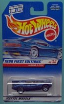 Hot Wheels 1998 First Editions Blue Jaguar D-Type 1:64 Scale Collectible... - £6.93 GBP