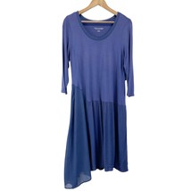 Soft Surroundings Womens Size M En Pointe Asymmetric Dress Mixed Media B... - £34.58 GBP