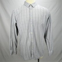 Claiborne Button Up Dress Shirt Mens 2XL Clothing Long Sleeve Casual Apparel - £15.57 GBP