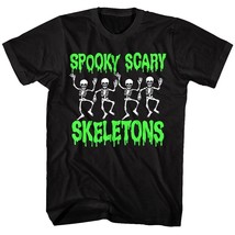 Spooky Scary Skeletons Line Dancing Men&#39;s T Shirt - £24.91 GBP+