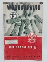 1962 Booklet WOODCARVING Merit Badge Series Boy Scouts of America - £6.95 GBP