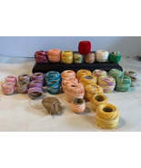 Star Embroidery Tatting Thread Balls Variegated and Solid Colors set #3 - £25.16 GBP