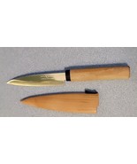 Joyce Chen Bento Sushi Knife Japan Stainless Steel 3 1/2&quot;  Blade Wood Case - €15,37 EUR