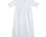 Boy&#39;s Baptism Gown White Satin Trim 0-3 Months Stephan Baby Catholic Chr... - $24.99