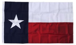 K&#39;s Novelties Set of 2 Flags - 3x5 Embroidered State of Texas Nylon Flag 3&#39;x5&#39; G - £26.00 GBP