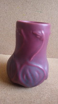 Antique Van Briggle Art Pottery 645 Mulberry Vase 1930&#39;S - £99.36 GBP