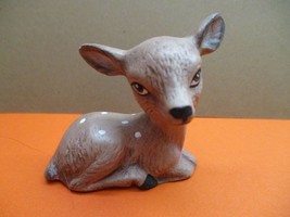 Cute Ceramic Fawn Figurine - 2&quot; - £6.03 GBP