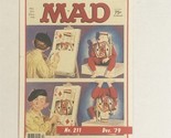 Mad Magazine Trading Card 1992 #211 Mad Fold In - £1.55 GBP