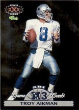 1996 Classic NFL Experience Super Bowl Game #N3 Troy Aikman Dallas Cowboys - £2.79 GBP