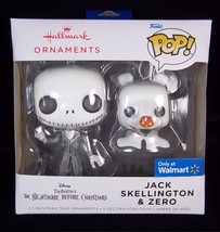 Hallmark  Funko Pop 2 pack NBC Jack &amp; Zero boxed Christmas ornaments NEW 2023 - £19.06 GBP