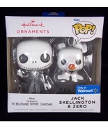 Hallmark  Funko Pop 2 pack NBC Jack &amp; Zero boxed Christmas ornaments NEW... - £19.57 GBP