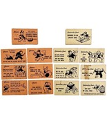 Monopoly Game Pieces Antique Lot Of 30 Community Chest Chance Cards 1940... - $29.99