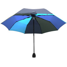 EuroSCHIRM Light Trek Umbrella (Blue Panels) Trekking Hiking Lightweight - £34.52 GBP
