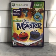XBox 360 Once upon a Monster Sesame Street Kinect Game - $19.34
