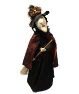 Halloween Witch Tall 25 &quot; Standing Rag Doll Cloth Witch Decoration - $24.95