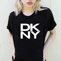 Donna DK Karan NY Graphic Tee COOL Logo Graphic Tee Vintage Aesthetic Tees Funny - £69.99 GBP