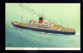 LS2544 - Cunard Liner - Media - built 1947 - Artist - Walter Thomas - po... - $5.36