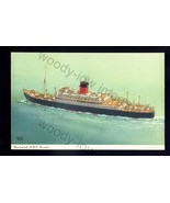 LS2544 - Cunard Liner - Media - built 1947 - Artist - Walter Thomas - po... - $7.31 CAD