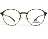 Brooks Brothers Brille Rahmen BB 1048 1241 Brown Gold Rund 48-18-140 - $65.09