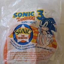1993 McDonalds Sonic The Hedgehog 3 New in Package  - £7.78 GBP