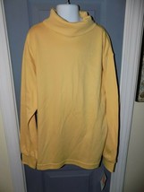 Kitestrings Yellow Turtle Neck Shirt Size 12/14 Youth NEW HTF - $19.98