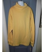Kitestrings Yellow Turtle Neck Shirt Size 12/14 Youth NEW HTF - £15.48 GBP