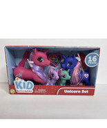 Kid Connection 16-Piece Unicorn Set Colorful Ponies Comb Brush 10 Hair B... - $19.18 CAD