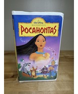 Pocahontas VHS 1996 Video Tape Clamshell Vintage Movie Film Walt Disney ... - $145.84 MXN
