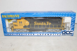 Bachmann 60302 HO Santa Fe EMD GP40 Diesel Locomotive w/DCC #3501 New in Box LB - £72.16 GBP