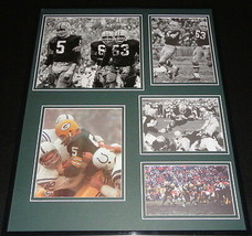 Paul Hornung Framed 16x20 Photo Collage Green Bay Packers - £63.30 GBP