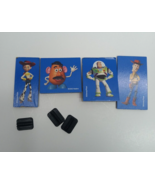 Monopoly Junior Jr Toy Story Board Game Replacement Parts 4 Movers 3 Stands - $6.81 CAD