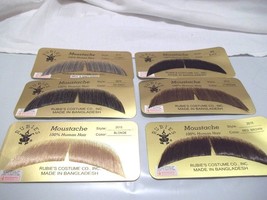 Mustache Human Hair Basic Professional Rubies 2015 Grey Brown Blonde Black - $8.00