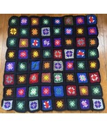 VTG Granny 3D Square Lap Baby Knit Crochet Afghan Throw Blanket 40”x42" ... - $662.88 MXN VTG Granny 3D Square Lap Baby Knit Crochet Afghan Throw Blanket 40”x42" ... - $662.88 MXN