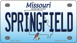 Springfield Missouri Novelty Mini Metal License Plate Tag - £11.70 GBP