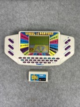 Vintage 1995 Wheel of Fortune Hand Held Game Tiger Electronics W Cartridge Works - £14.72 GBP